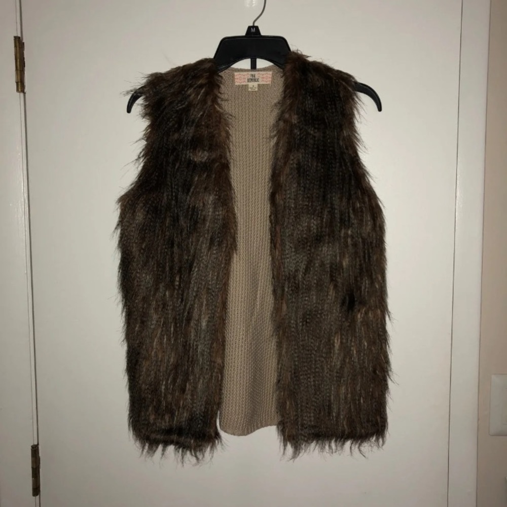 Faux Fur Vest